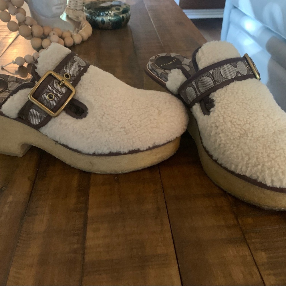 Coach Dylan platform Sherling Clogs